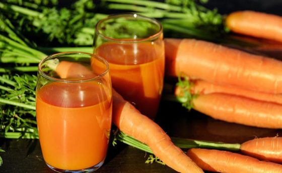 Succo di carota: i benefici per la salute