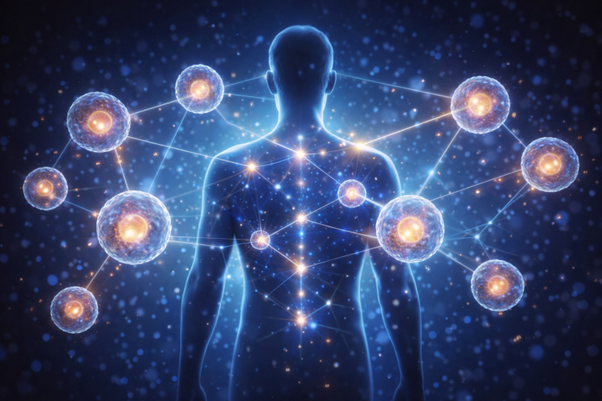 Dentro il nostro organismo miliardi di cellule comunicano continuamente. Comprendere questo linguaggio invisibile sta cambiando il modo in cui la medicina osserva la salute.